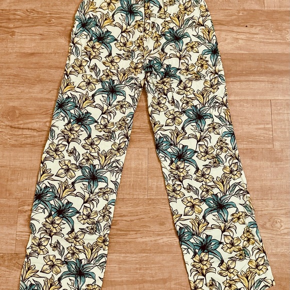 BeachRiot Rayon Floral Patterned Pants - Picture 2 of 7